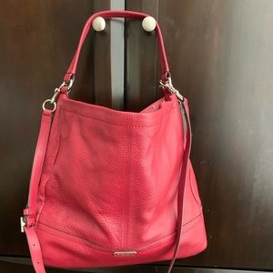 Red Leather Coach bag